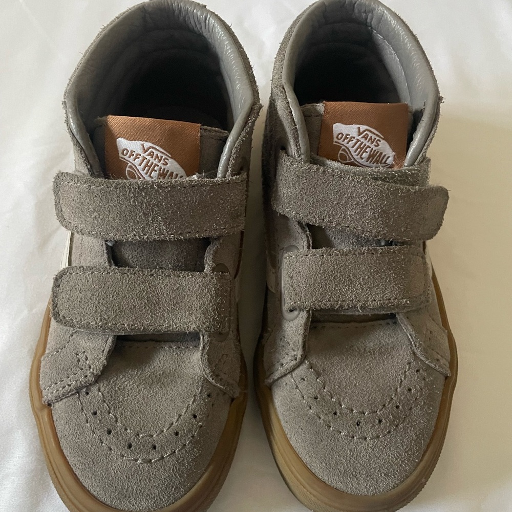 Vans Kids Tan Suede Sneakers